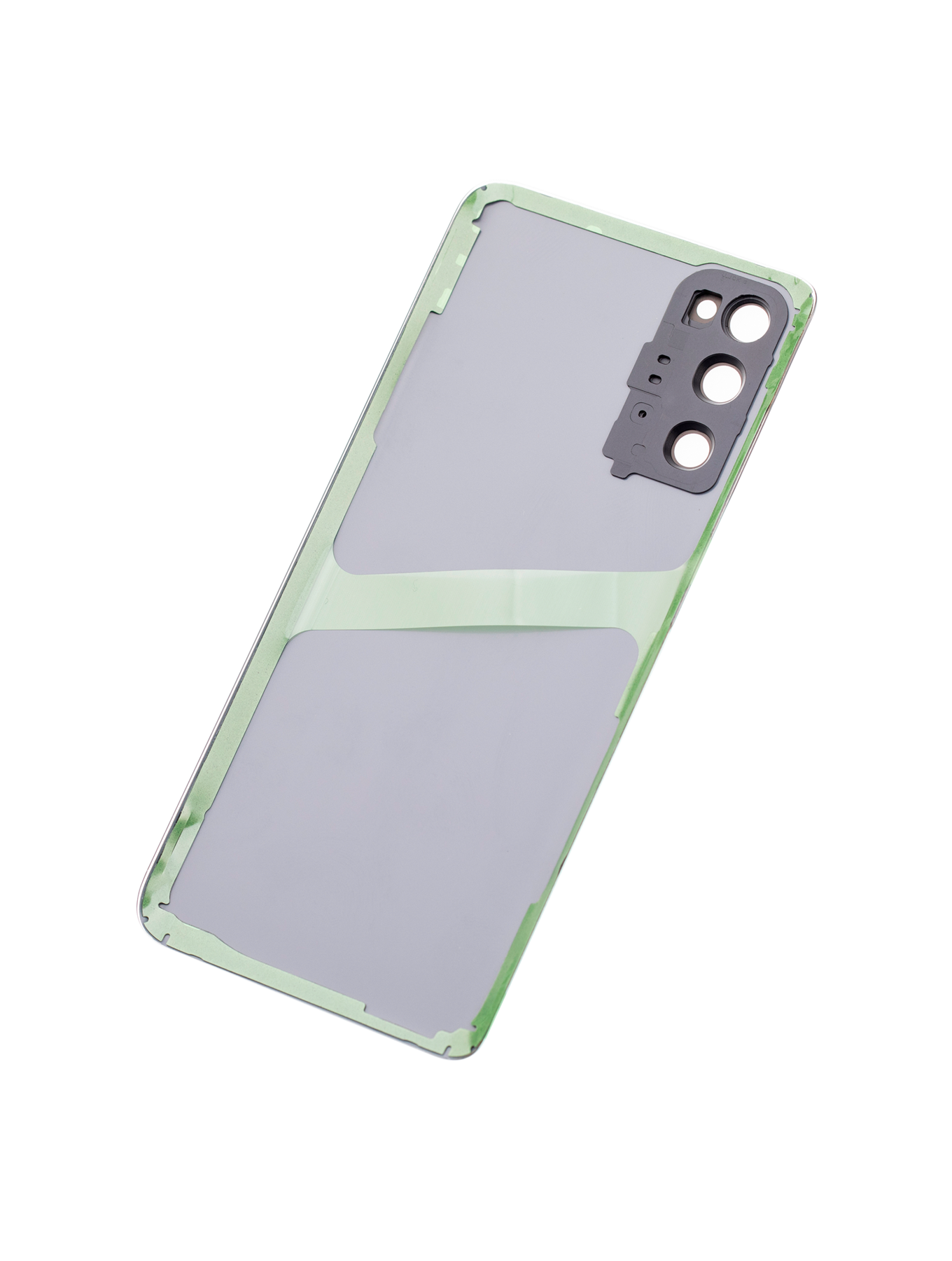 Replacement Back Cover Glass With Camera Lens Compatible For Samsung Galaxy S20 (No Logo) (Vemake) (Cosmic Black)