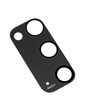 Replacement Back Camera Lens With Cover Bezel Ring Compatible For Samsung Galaxy S20 / S20 5G (Cosmic Black)