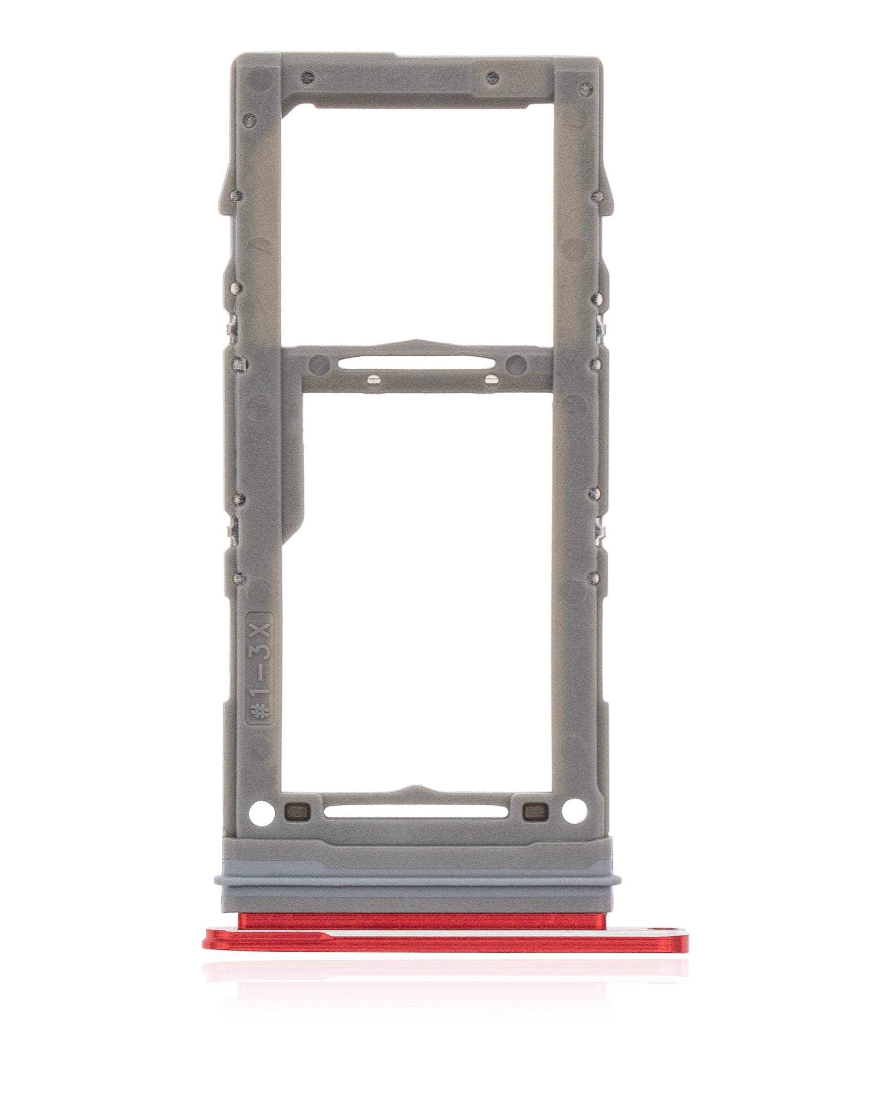 Replacement Single Sim Card Tray Compatible For Samsung Galaxy S20 / S20 Plus / S20 Ultra 5G (Aura Red)