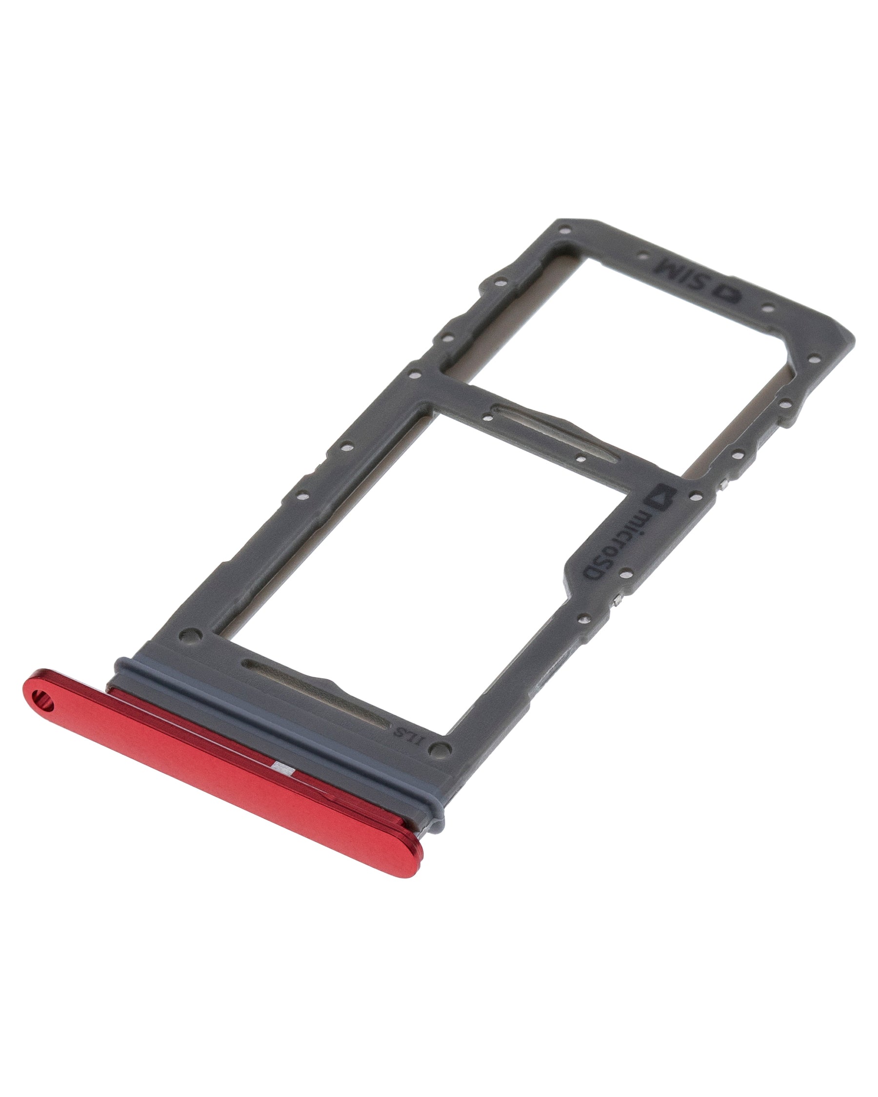 Replacement Single Sim Card Tray Compatible For Samsung Galaxy S20 / S20 Plus / S20 Ultra 5G (Aura Red)