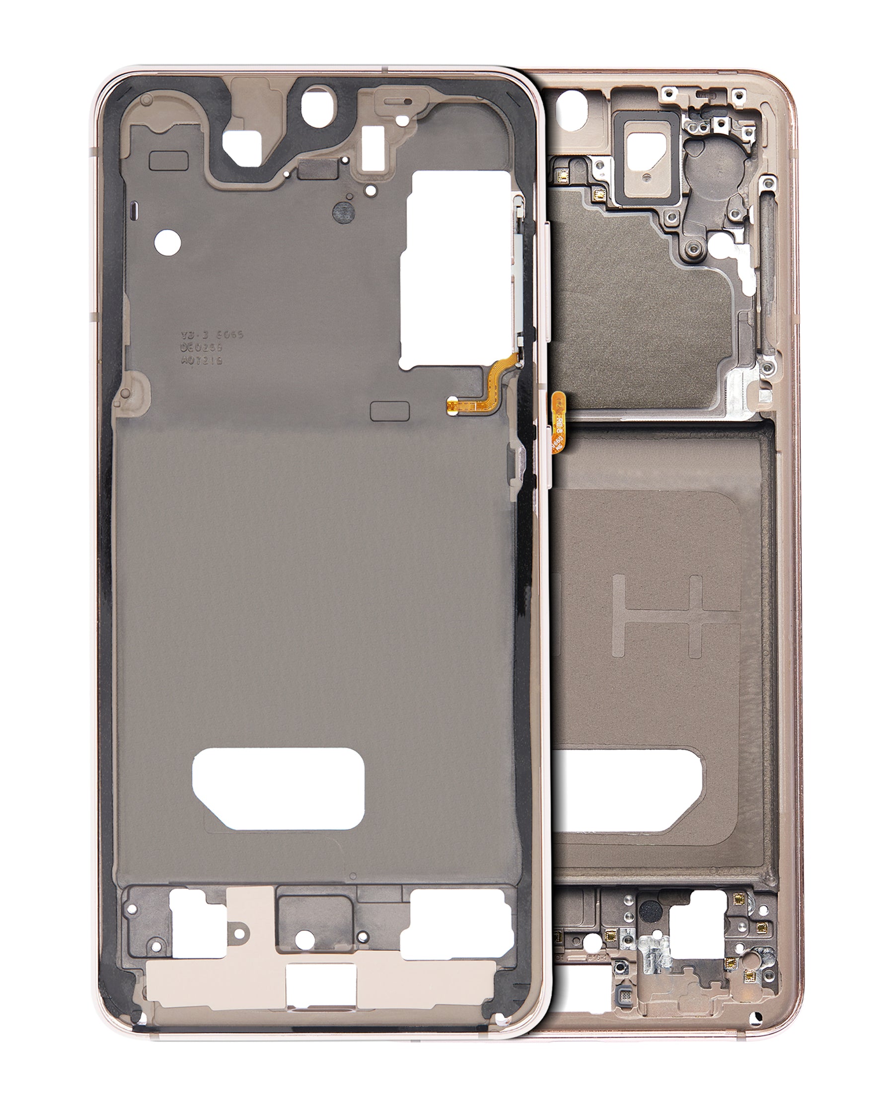 Replacement Mid-Frame Housing Compatible For Samsung Galaxy S21 5G (Phantom Pink)