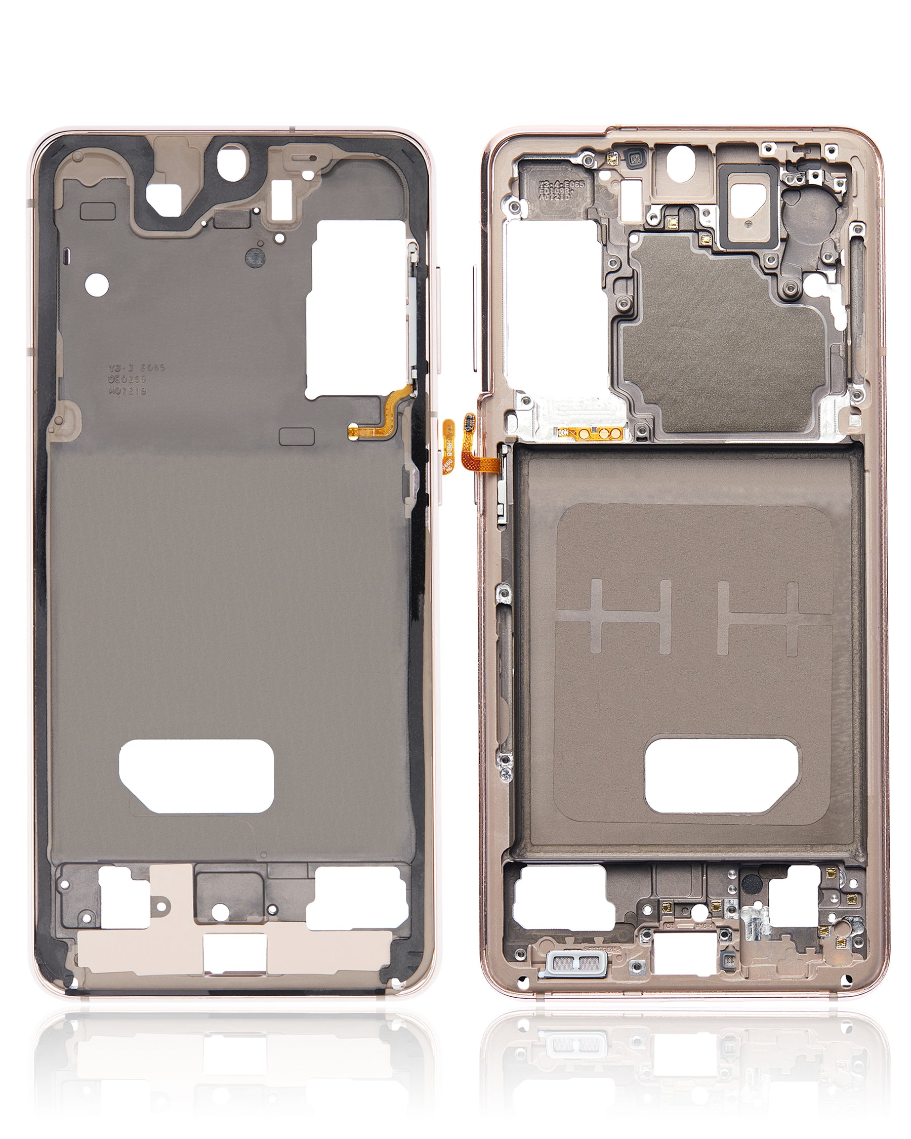 Replacement Mid-Frame Housing Compatible For Samsung Galaxy S21 5G (Phantom Pink)