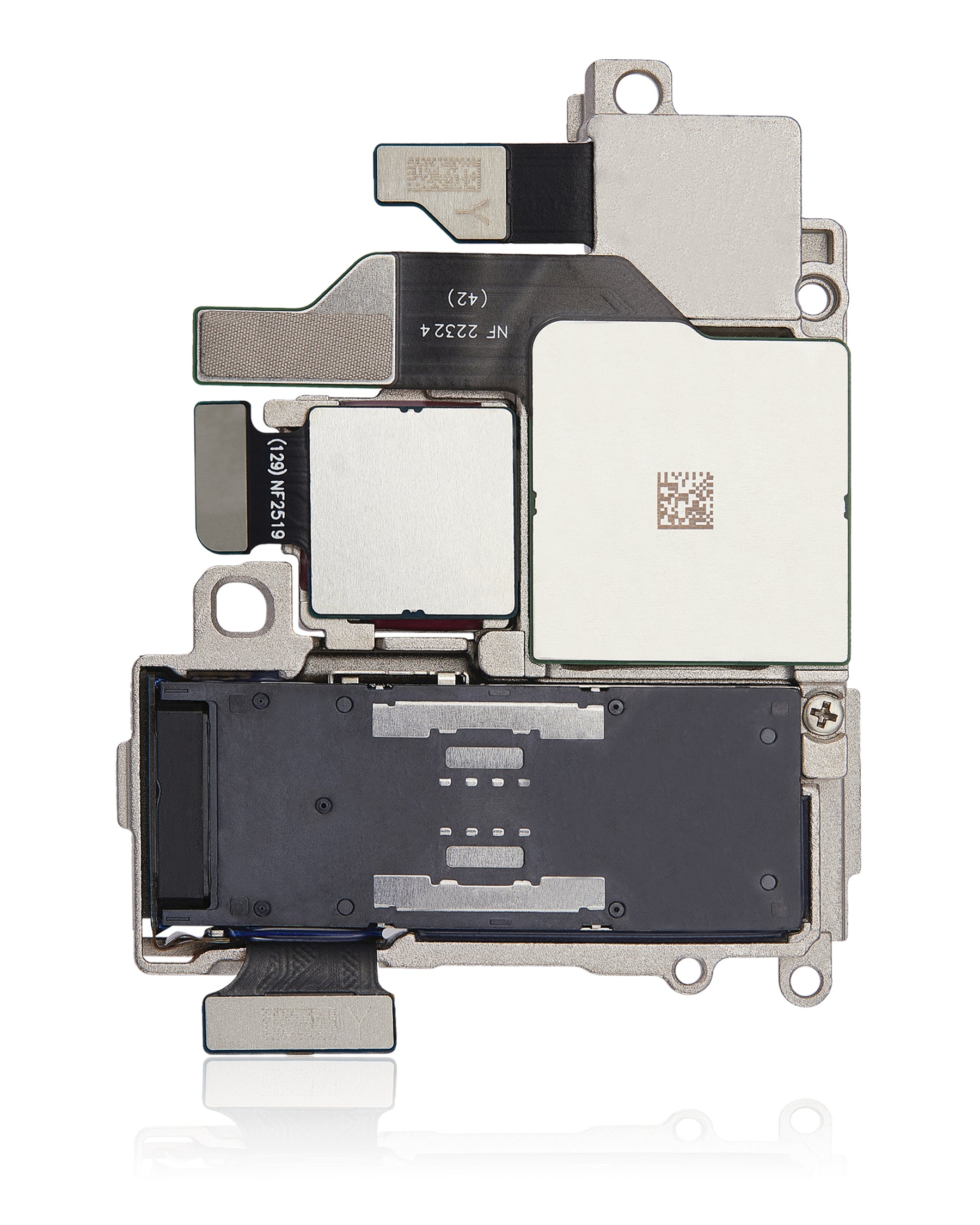 Back Camera Assembly (Wide & Periscope & Ultra Wide & Telephoto) Compatible For Samsung Galaxy S22 Ultra 5G Replacement by MacFactory.Store