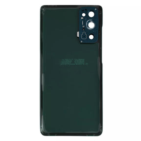 Back Cover Glass With Camera Lens Replacement Compatible For Samsung Galaxy S20 FE (Service Pack) (Cloud Mint)