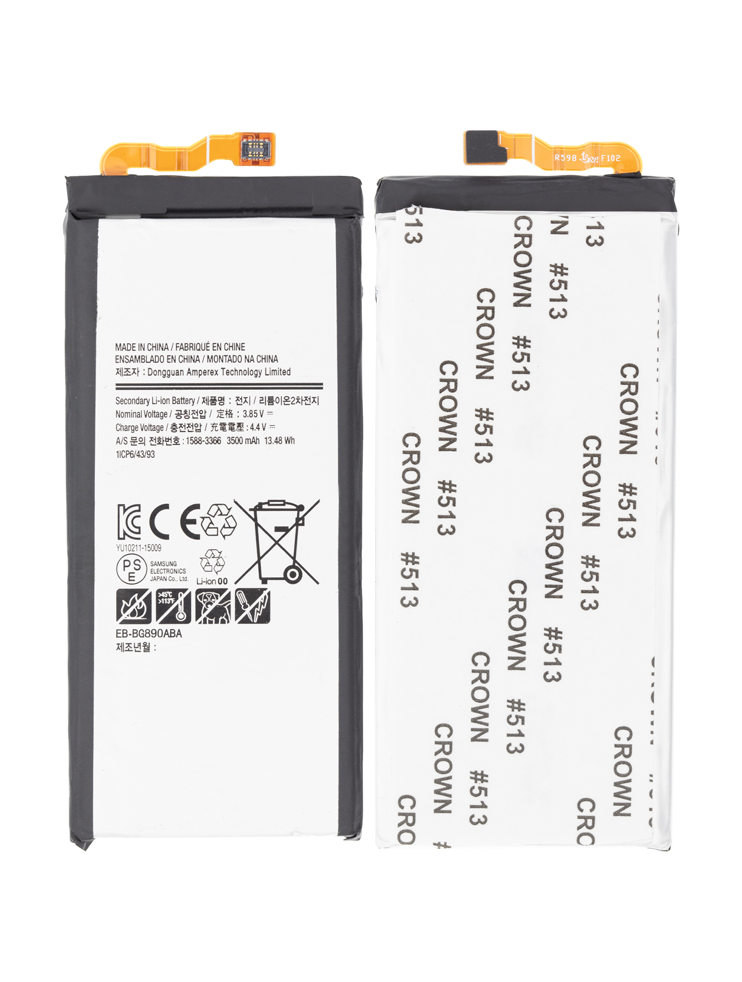 Replacement Battery Compatible For Samsung Galaxy S6 Active (EB-BG890ABA)