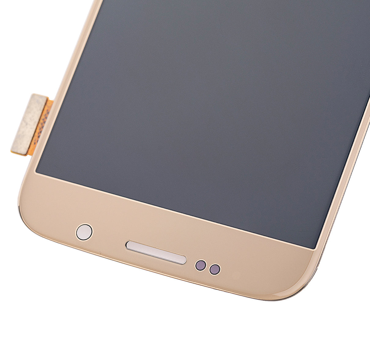 Replacement OLED Assembly Without Frame Compatible For Samsung Galaxy S6 (Refurbished) (Gold Titanium)