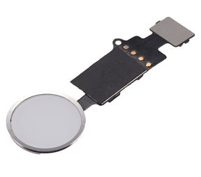Home Button Solution Compatible For iPhone 7 / 7 Plus / 8 / 8 Plus / SE (2020) / SE (2022) (Silver) (Version 8.1 / JCID / Individually Tested For Functionality)