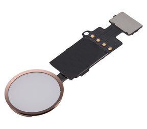 Home Button Solution Compatible For iPhone 7 / 7 Plus / 8 / 8 Plus / SE (2020) / SE (2022) (Rose Gold) (Version 8.1 / JCID / Individually Tested For Functionality)