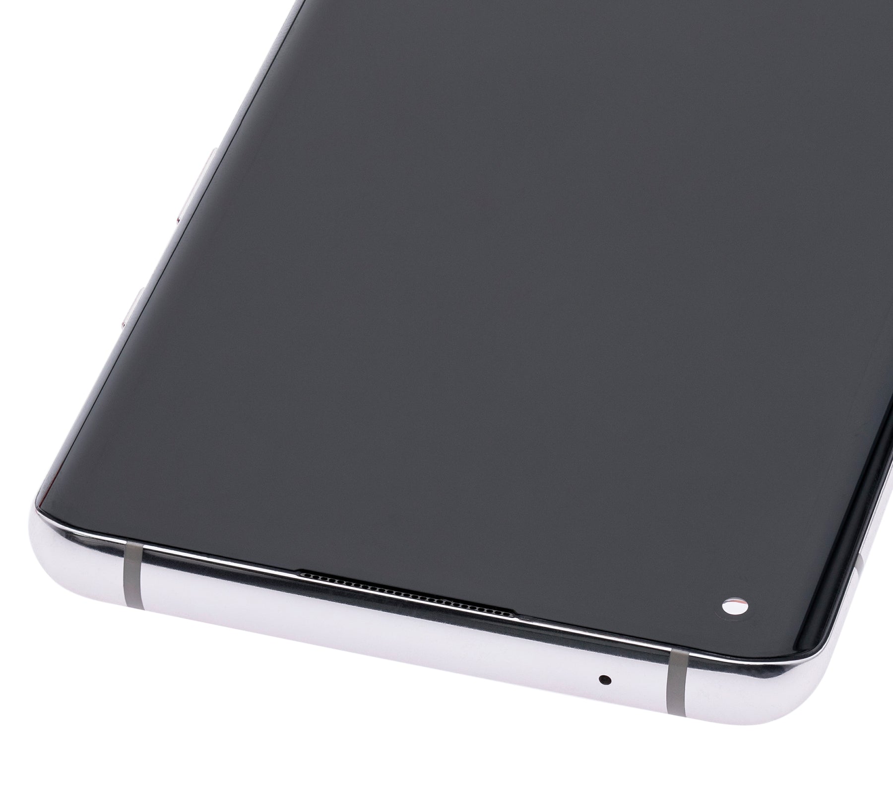 Replacement OLED Assembly With Frame Compatible For OnePlus 8 / 5G (Non-Verizon 5G UW Frame) (Refurbished) (Polar Silver)