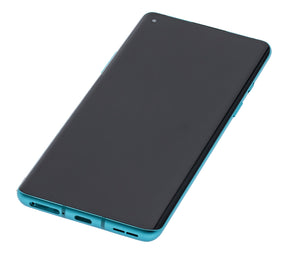 Replacement OLED Assembly With Frame Compatible For OnePlus 8 / 5G (Non-Verizon 5G UW Frame) (Refurbished) (Glacial Green)