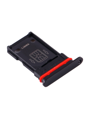 Dual Sim Card Tray Compatible For OnePlus 8 Replacement  (Onyx Black)