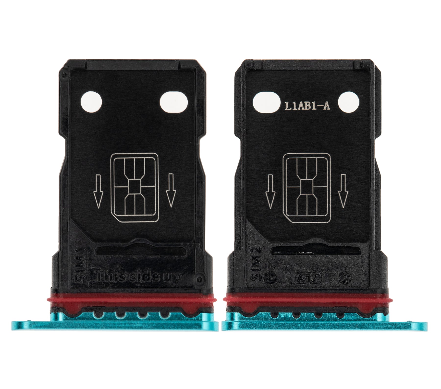 Dual Sim Card Tray Compatible For OnePlus 8 Replacement  (Glacial Green)