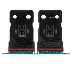 Dual Sim Card Tray Compatible For OnePlus 8 Replacement  (Glacial Green)