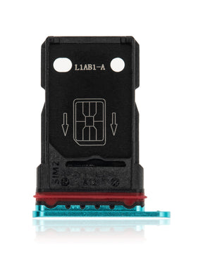 Dual Sim Card Tray Compatible For OnePlus 8 Replacement  (Glacial Green)