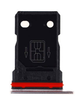 Dual Sim Card Tray Compatible For OnePlus 8 Replacement (Interstellar Glow)