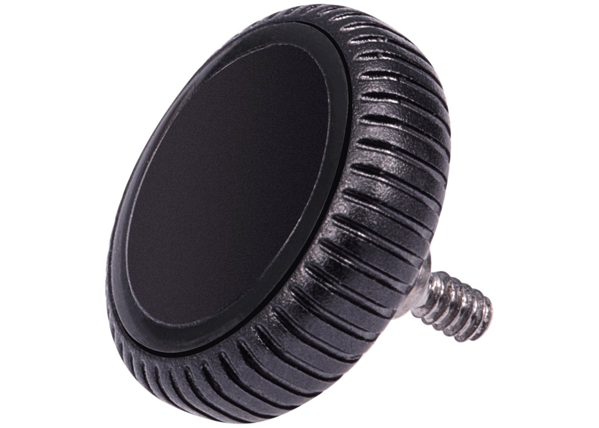 Crown Nut Compatible For Watch Series 4 / Series 5 / Series 6 (40MM / 44MM) (GPS Version) (Black)