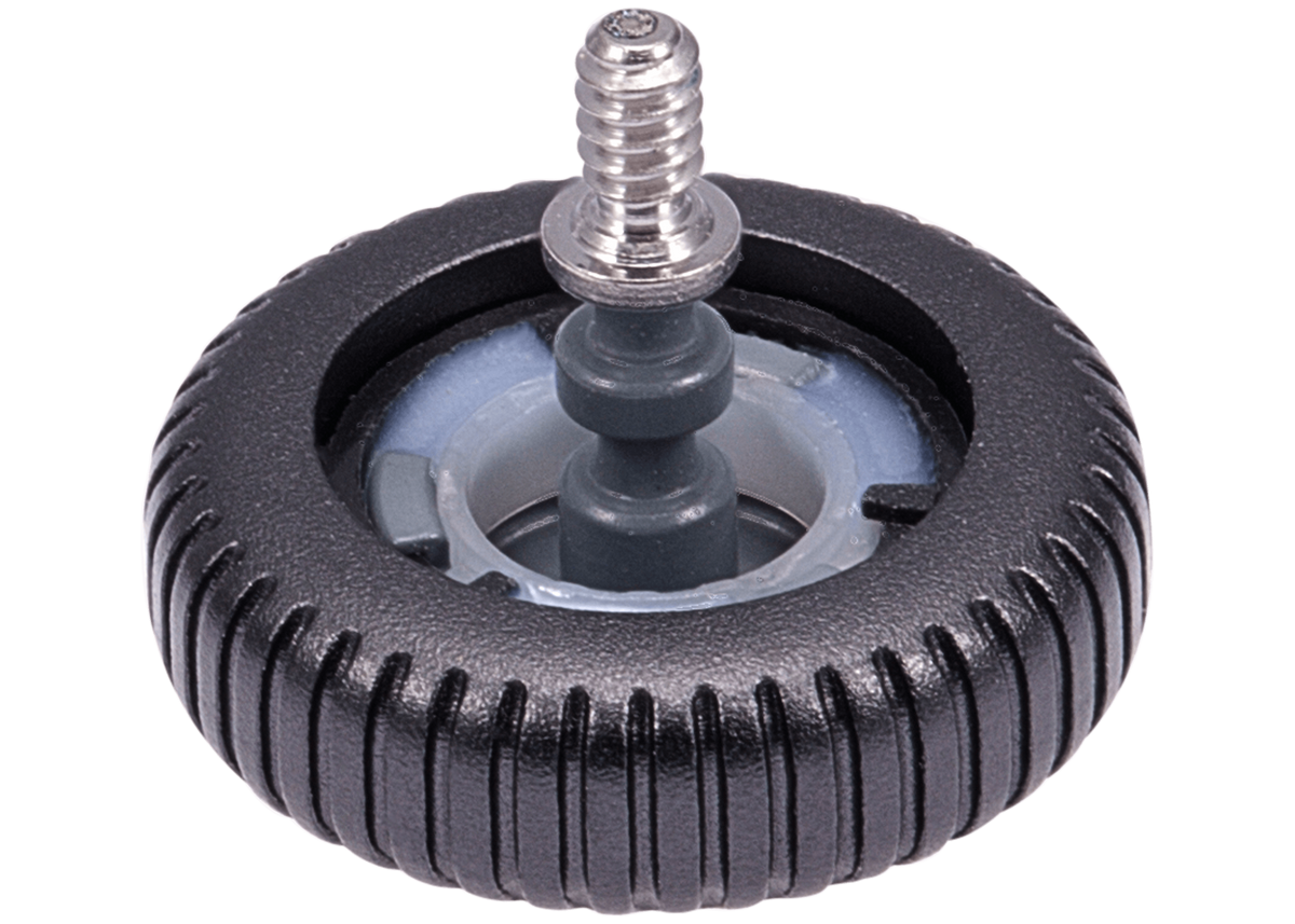 Crown Nut Compatible For Watch Series 4 / Series 5 / Series 6 (40MM / 44MM) (LTE Version) (Black)