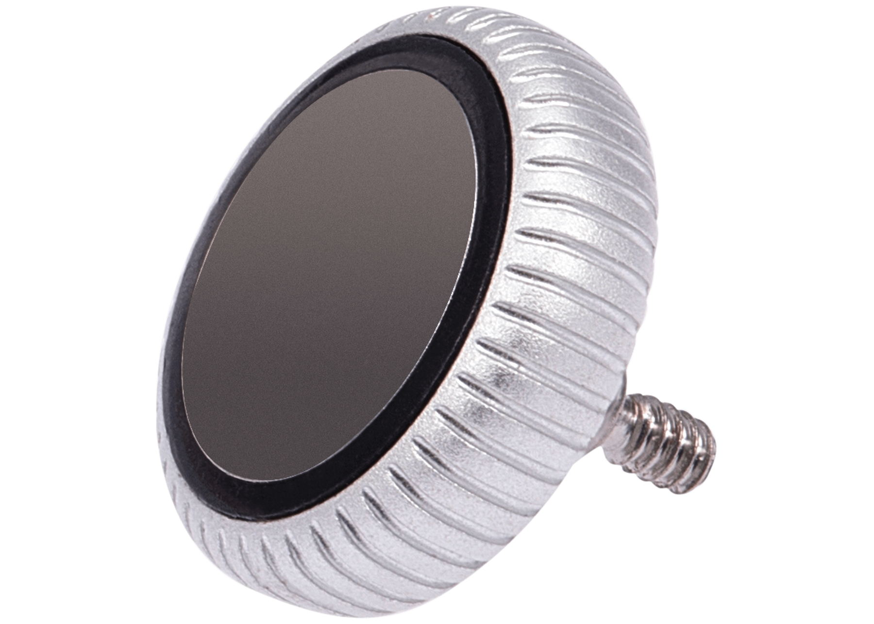 Crown Nut Compatible For Watch Series 4 (40MM / 44MM) (GPS Version) (Silver)