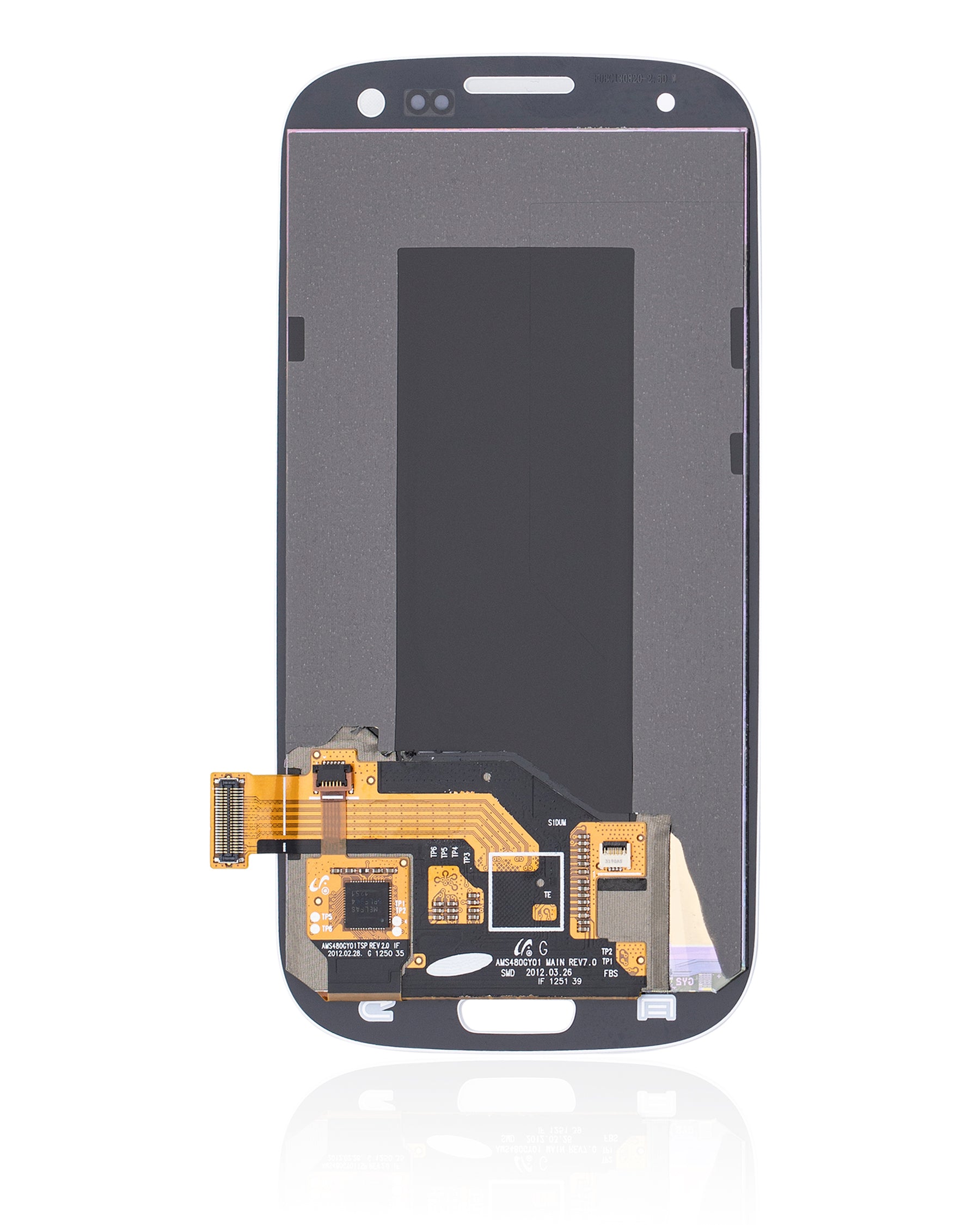Replacement LCD Assembly Without Frame Compatible For Samsung Galaxy S3 (Refurbished) (White)