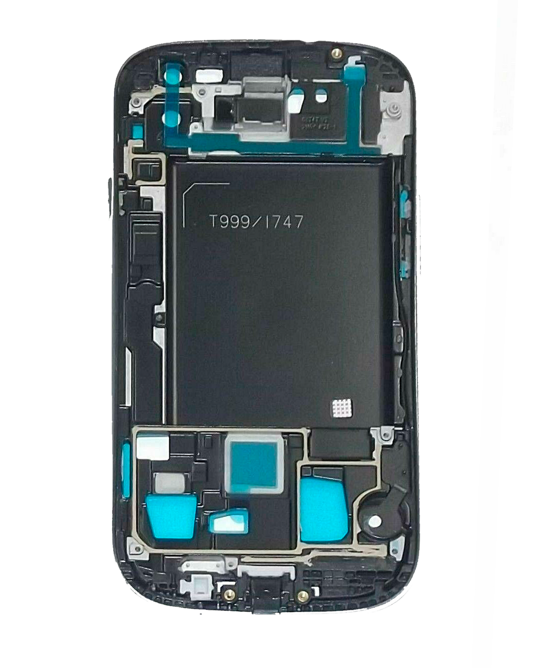 LCD Frame Replacement  Compatible For Samsung Galaxy S3 (AT&T / T-Mobile) (I747 / T999) (White)