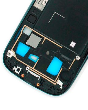 Replacement LCD Frame Compatible For Samsung Galaxy S3 (Verizon / Straight Talk) (I535) (White)