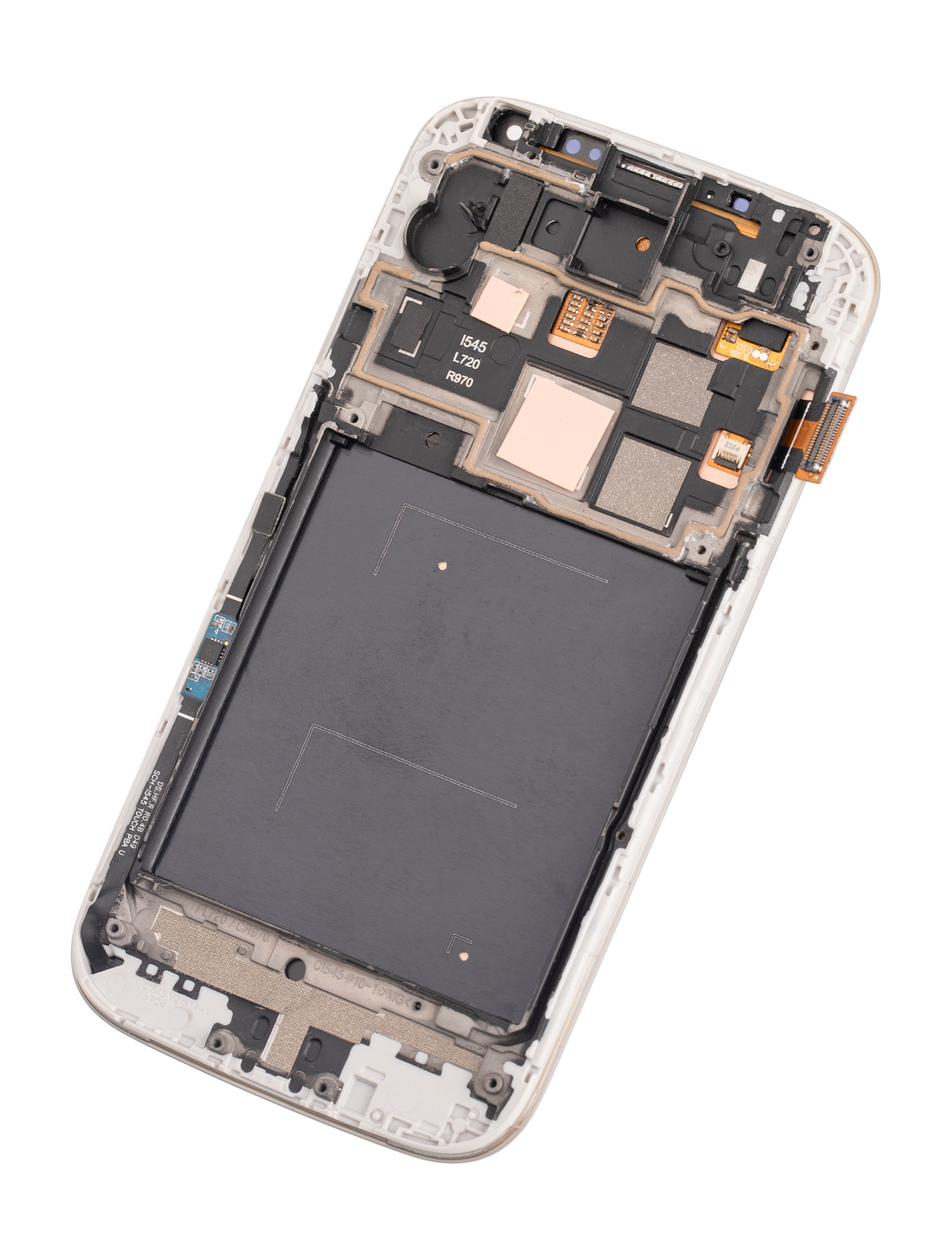 Replacement OLED Assembly With Frame Compatible For Samsung Galaxy S4 (i545 / L720 / R970) (Verizon & Sprint) (Refurbished) (Black)