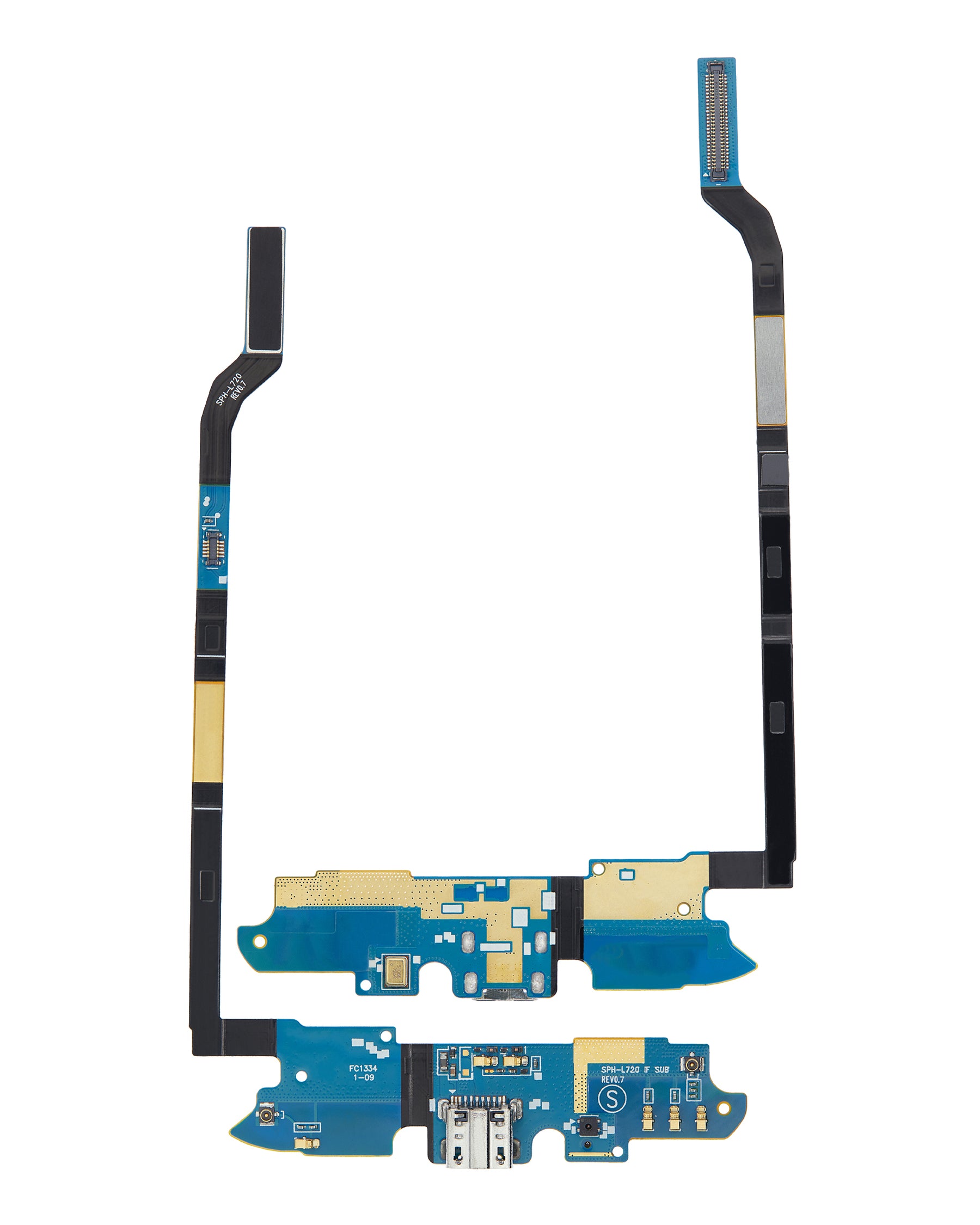 Replacement Charging Port Flex Cable Compatible For Samsung Galaxy S4 (L720) (Sprint)