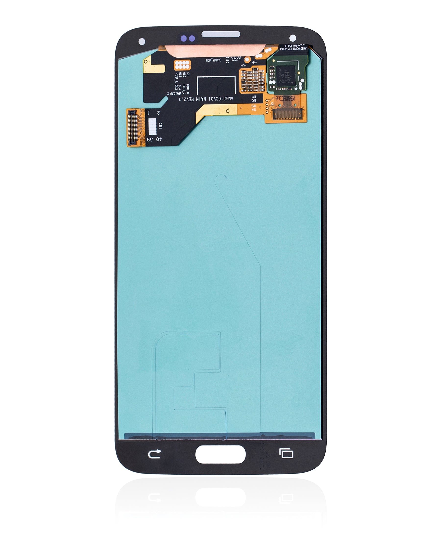 Replacement OLED Assembly Without Frame Compatible For Samsung Galaxy S5 (Refurbished) (White)
