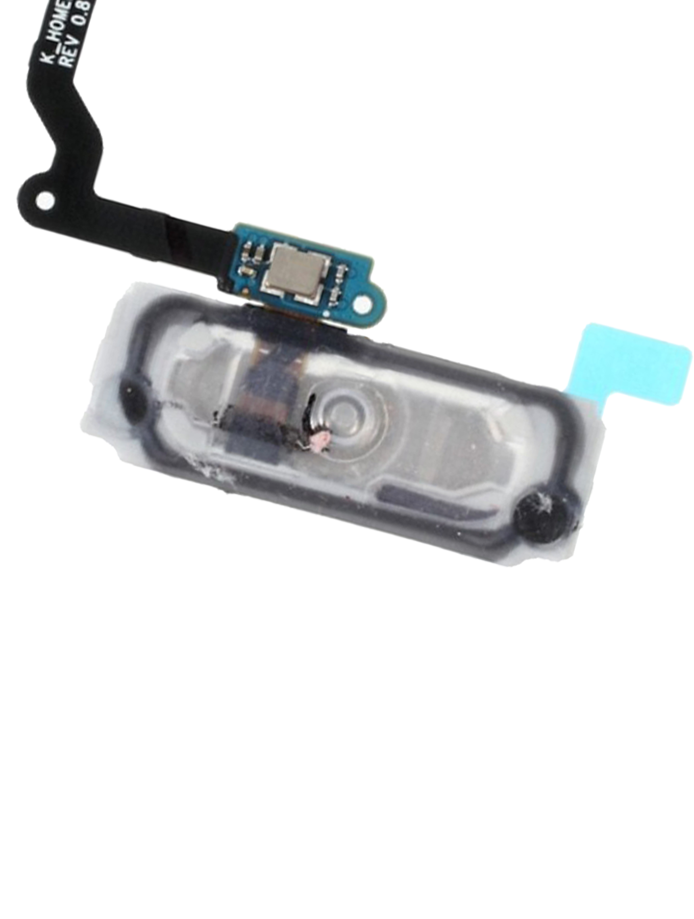 Replacement Home Button With Flex Cable Compatible For Samsung Galaxy S5 (Gold)