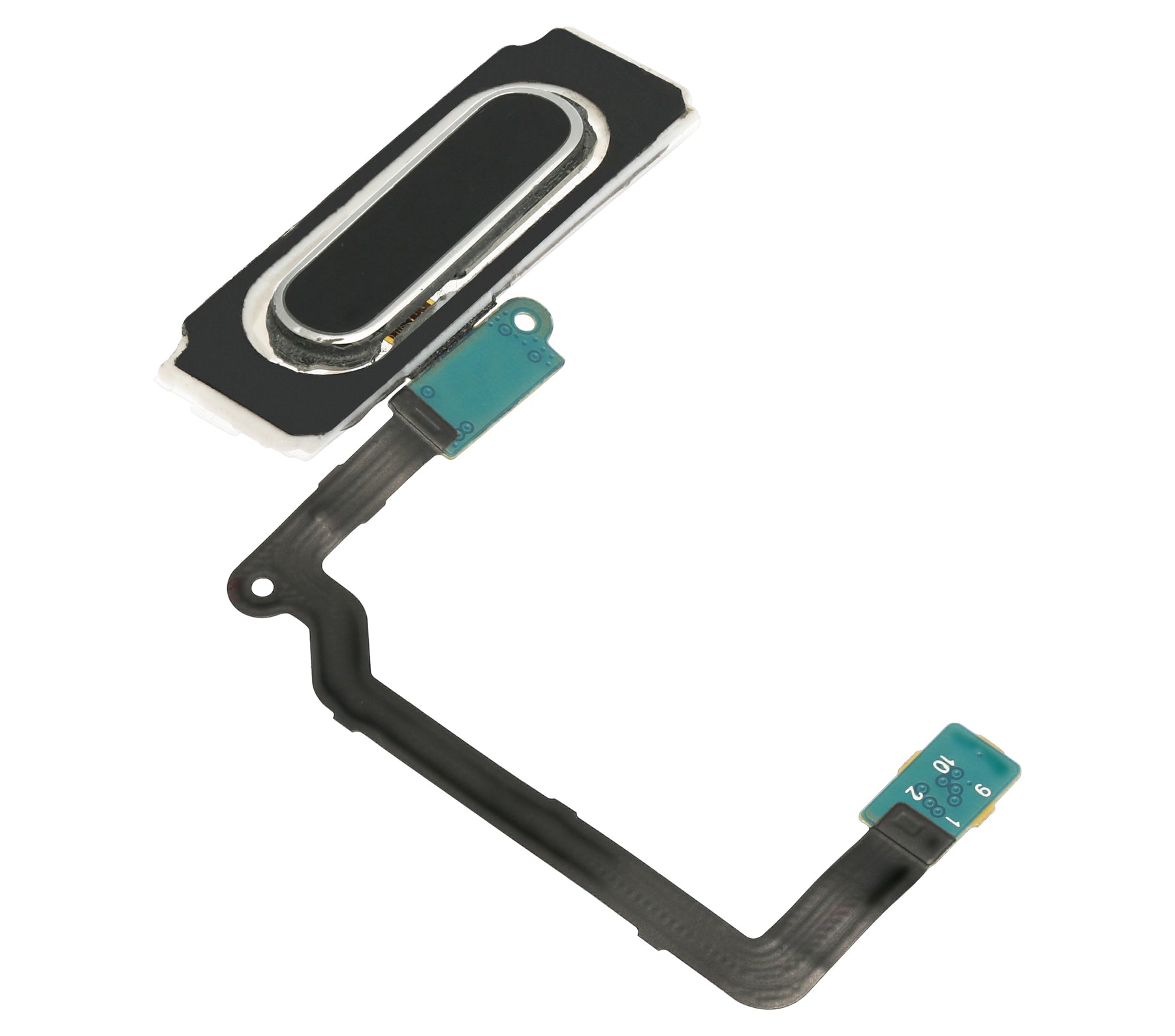 Replacement Home Button With Flex Cable Compatible For Samsung Galaxy S5 (Black)