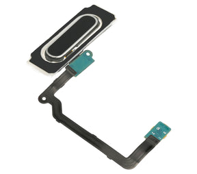 Replacement Home Button With Flex Cable Compatible For Samsung Galaxy S5 (Black)