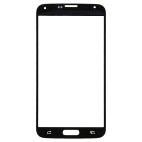 Replacement Front Glass Compatible For Samsung Galaxy S5 (White)