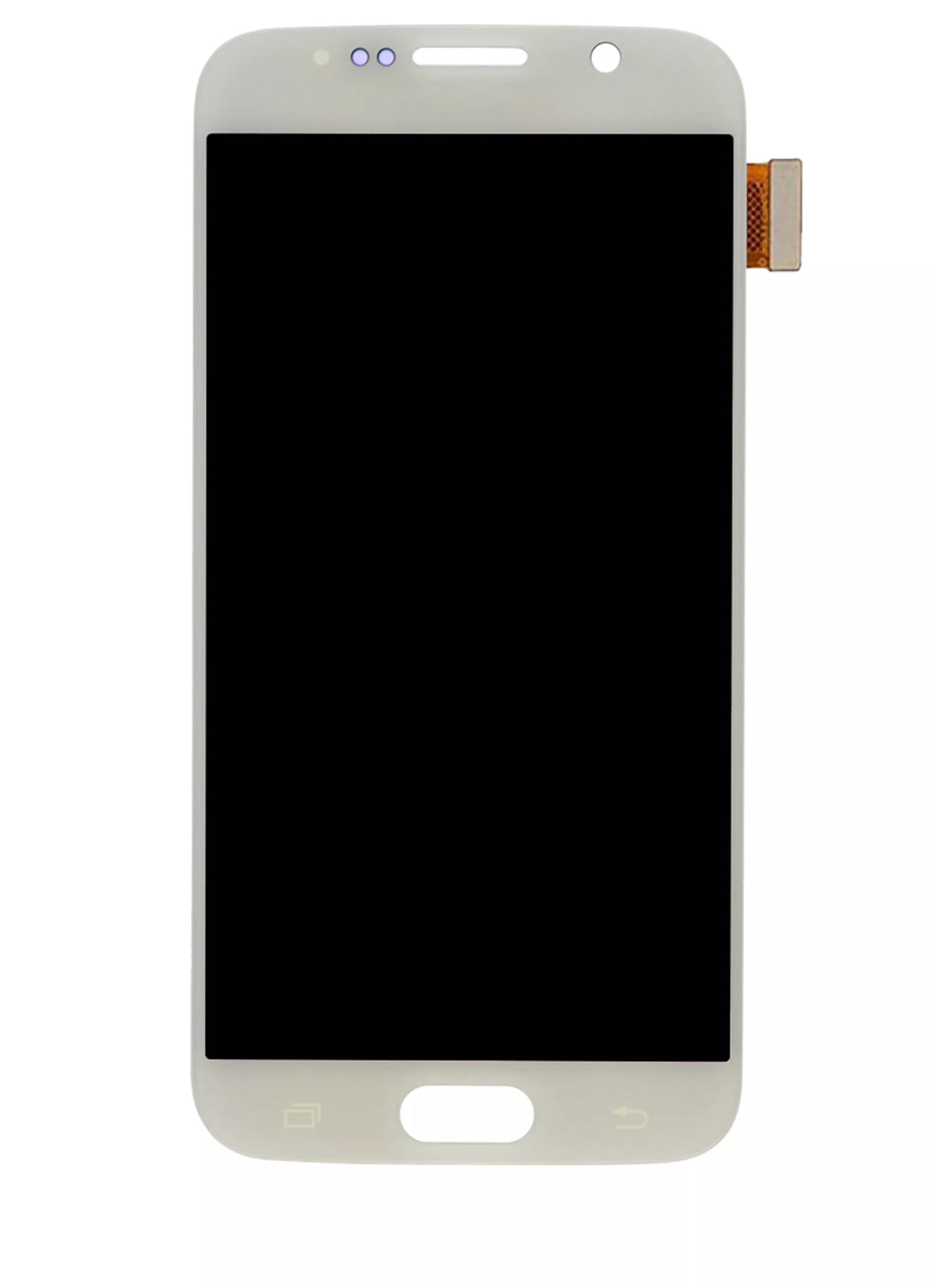 Replacement OLED Assembly Without Frame Compatible For Samsung Galaxy S6 (Service Pack) (White Pearl)