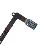 Home Button With Flex Compatible For Samsung Galaxy S6 Replacement (Black)