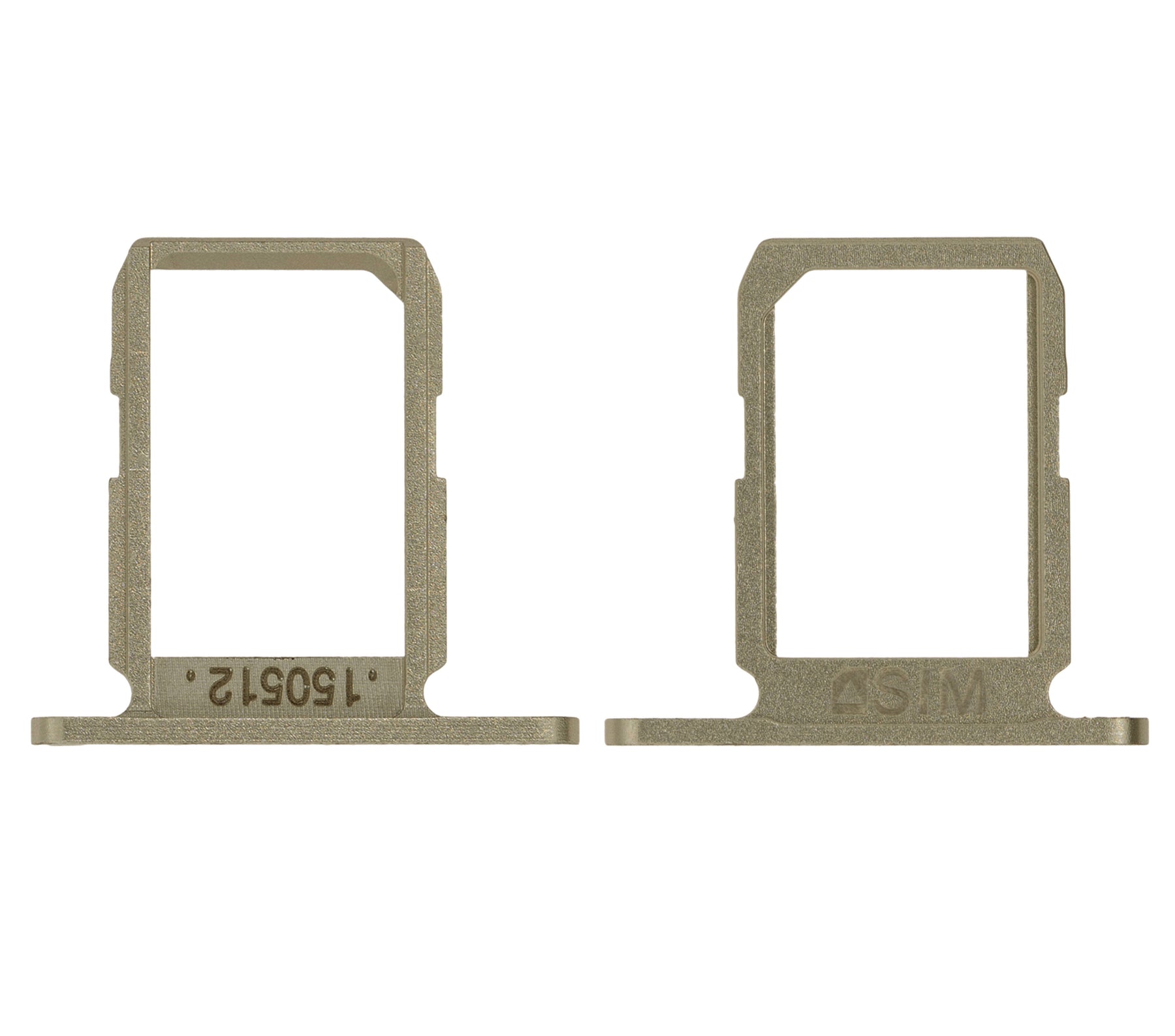 Replacement Sim Card Tray Compatible For Samsung Galaxy S6 (Gold)