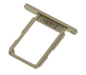 Replacement Sim Card Tray Compatible For Samsung Galaxy S6 (Gold)