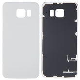 Back Cover Glass Compatible For Samsung Galaxy S6 Replacement  (No Logo) (Vemake) (White)