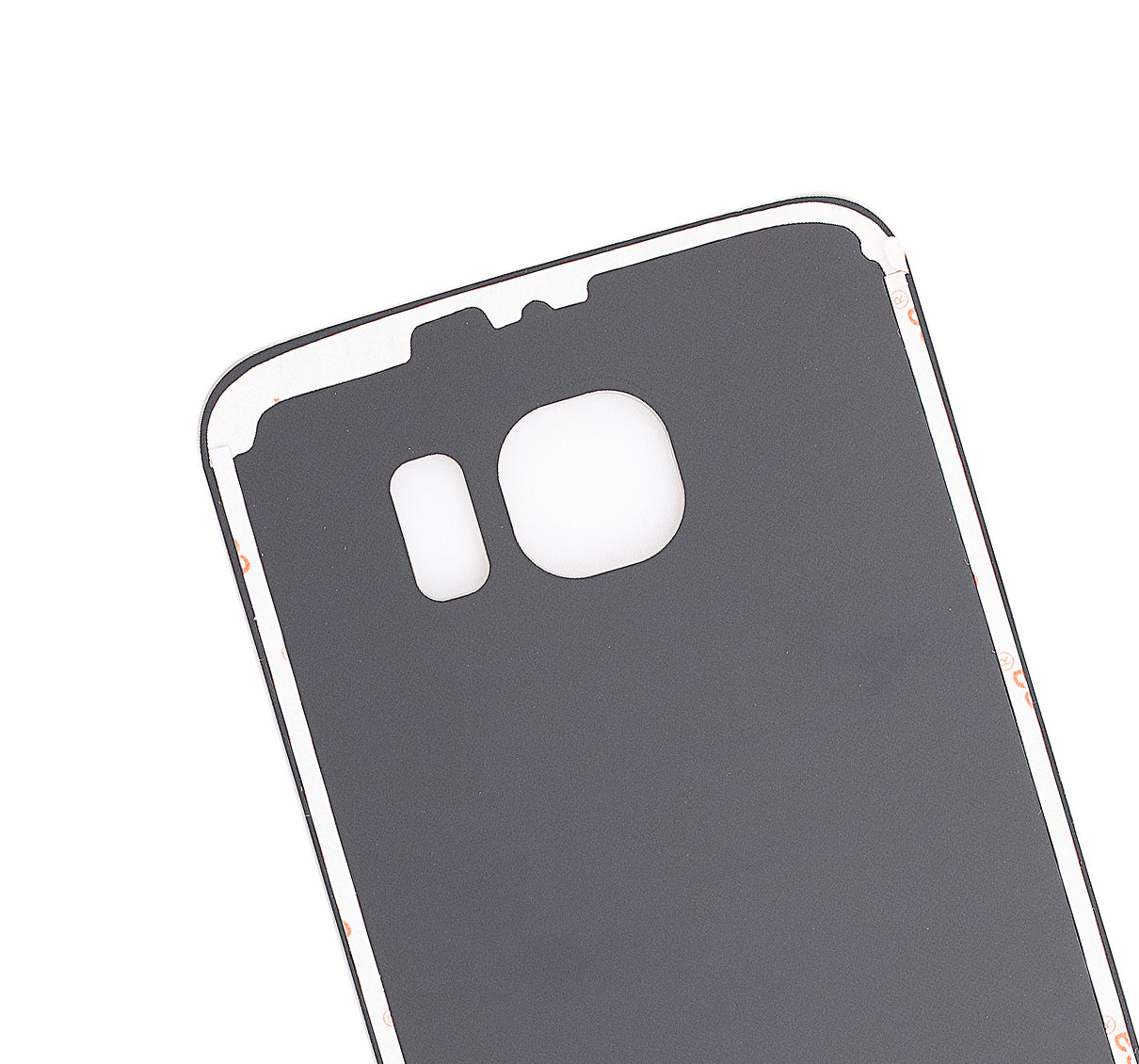 Replacement Back Cover Glass Compatible For Samsung Galaxy S6 (No Logo) (Vemake) (Gold)