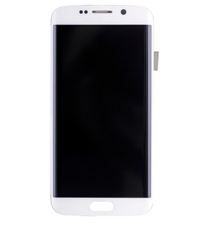 Replacement OLED Assembly Without Frame Compatible For Samsung Galaxy S6 Edge (Refurbished) (White Pearl)