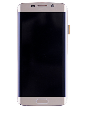 Replacement OLED Assembly With Frame Compatible For Samsung Galaxy S6 Edge (CDMA: Verizon / Sprint) (Service Pack) (Gold)