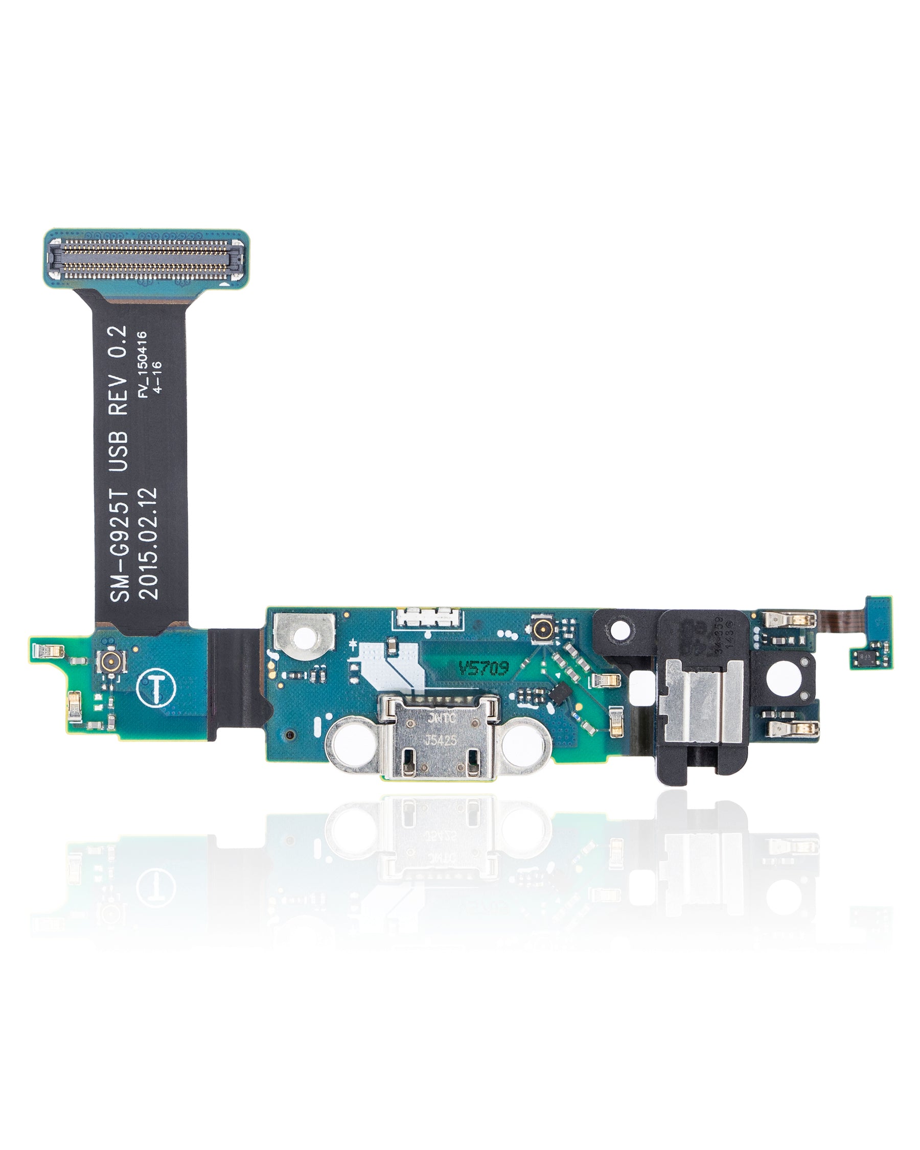Charging Port Flex Cable Replacement Compatible For Samsung Galaxy S6 Edge (G925T) (T-Mobile)