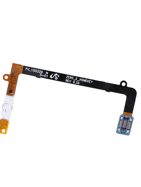 Replacement Home Button With Flex Cable Compatible For Samsung Galaxy S6 Edge (Blue)