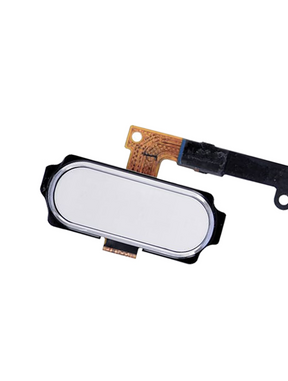 Replacement Home Button With Flex Cable Compatible For Samsung Galaxy S6 Edge (White)