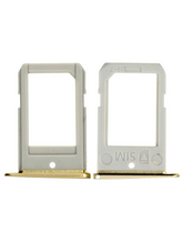 Replacement Sim Card Tray Compatible For Samsung Galaxy S6 Edge (Gold)