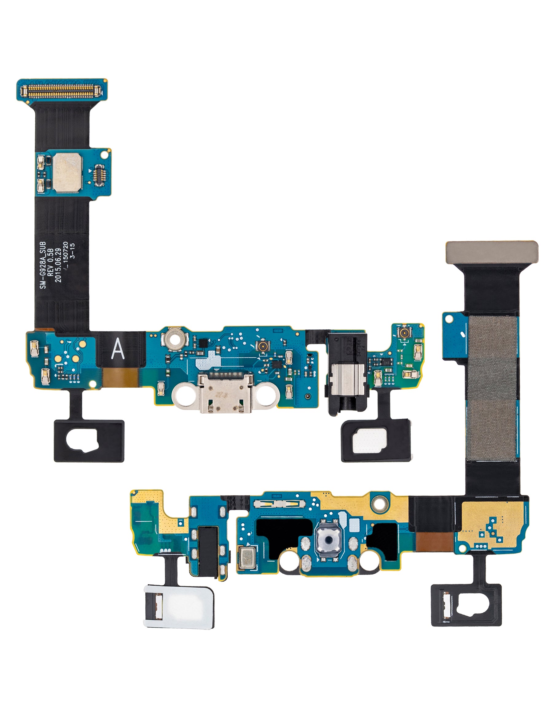 Charging Port Flex Cable Replacement  Compatible For Samsung Galaxy S6 Edge Plus (G928A) (AT&T)