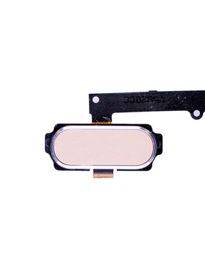 Replacement Home Button With Flex Cable Compatible For Samsung Galaxy S6 Edge Plus (Gold Platinum)