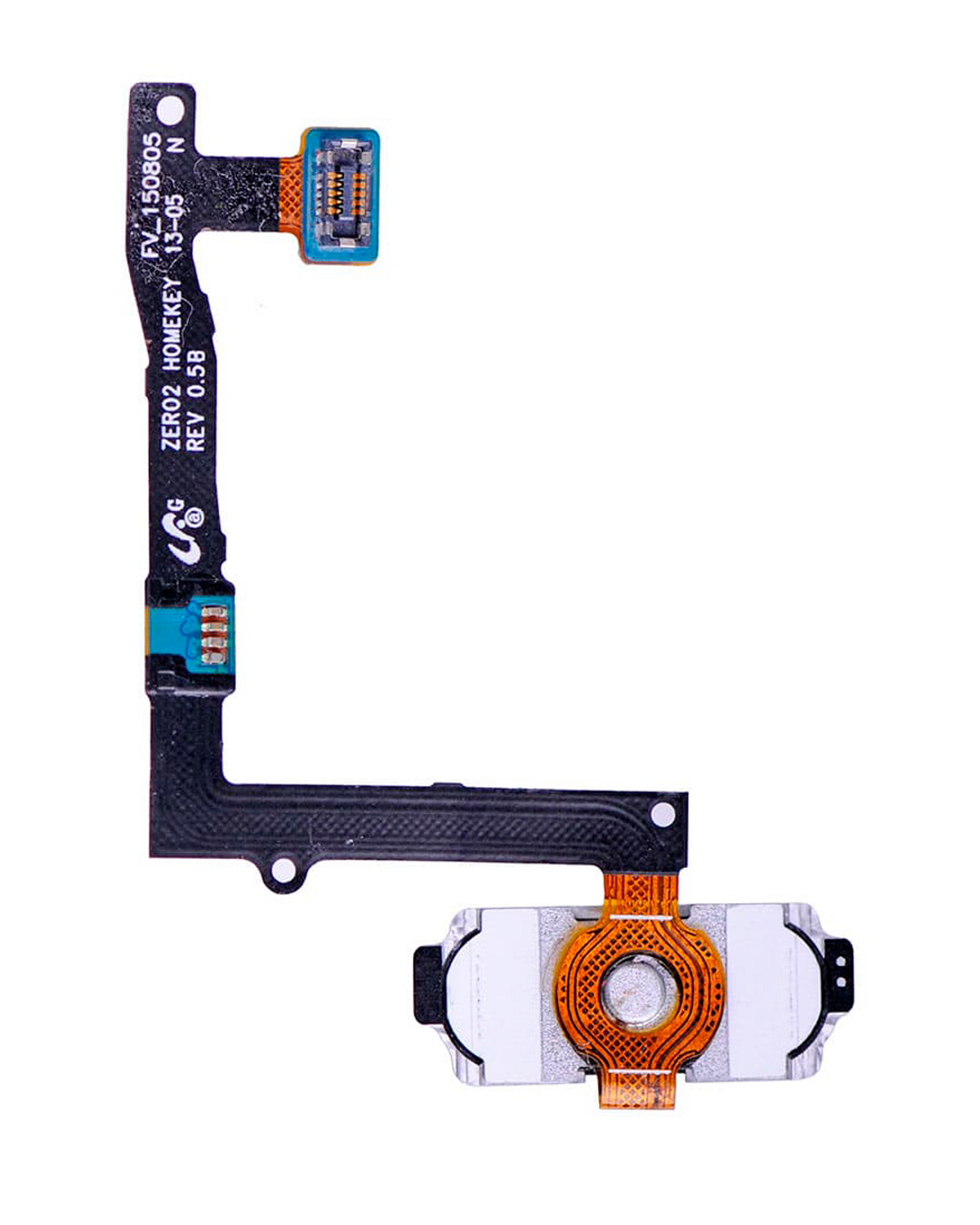 Replacement Home Button With Flex Cable Compatible For Samsung Galaxy S6 Edge Plus (Gold Platinum)