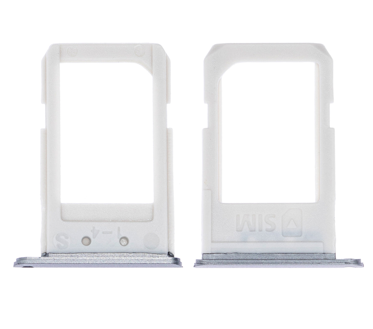 Sim Card Tray Compatible For Samsung Galaxy S6 Edge Plus Replacement (Black Sapphire)