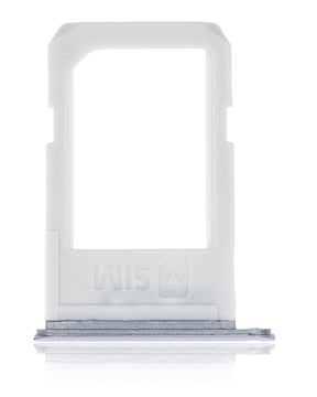 Sim Card Tray Compatible For Samsung Galaxy S6 Edge Plus Replacement (Black Sapphire)