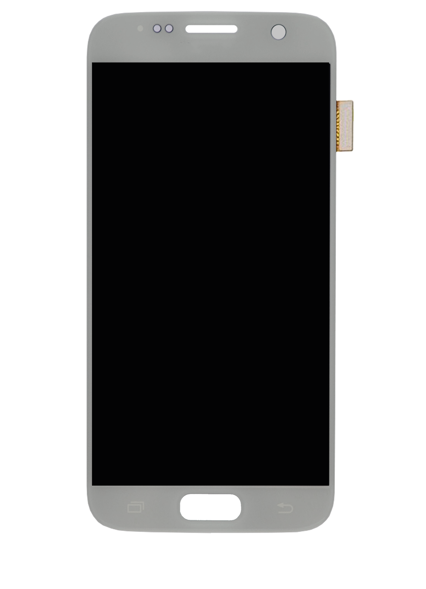 Replacement OLED Assembly Without Frame Compatible For Samsung Galaxy S7 (Service Pack) (Silver Titanium)
